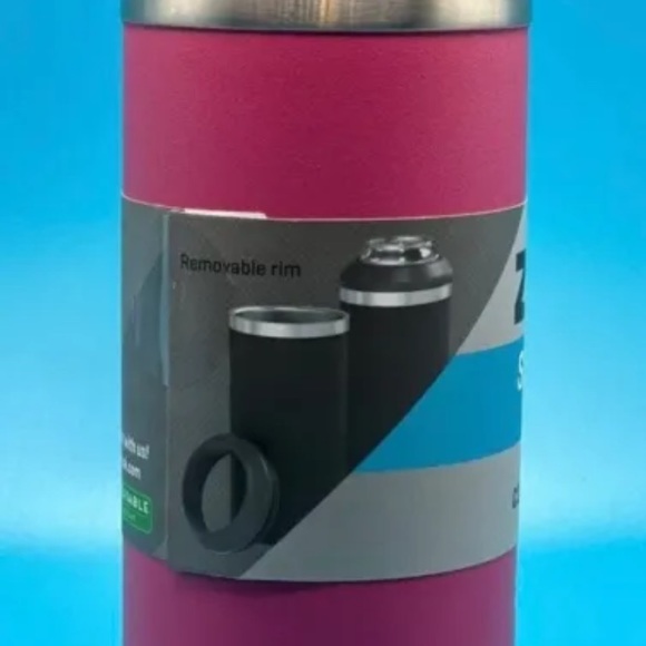ZAK! 12 oz. Raspberry Slim Can Cooler - Picture 6 of 6
